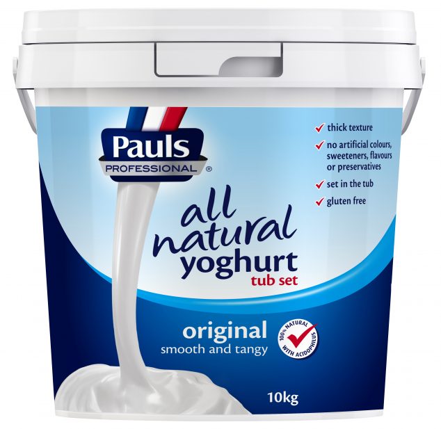 Pauls Professional All Natural Yoghurt 10 kg » Lactalis Foodservice